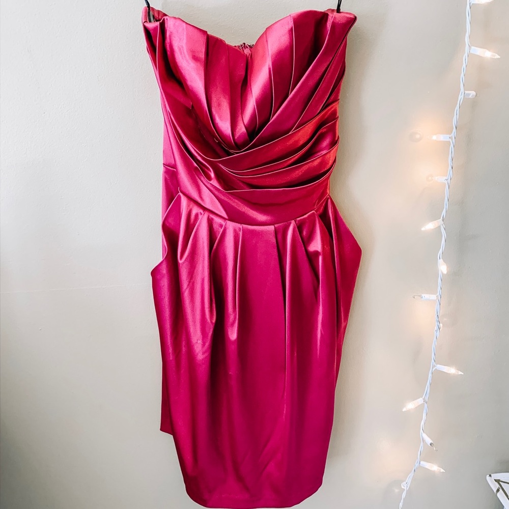 Pink Homecoming Formal Dress